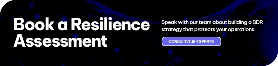 CTA - Book a Resilience Assessment for BDR